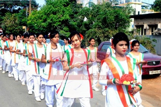 Bharat Seva Ashram held peace rally